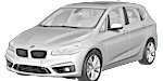 BMW F45 U0897 Fault Code